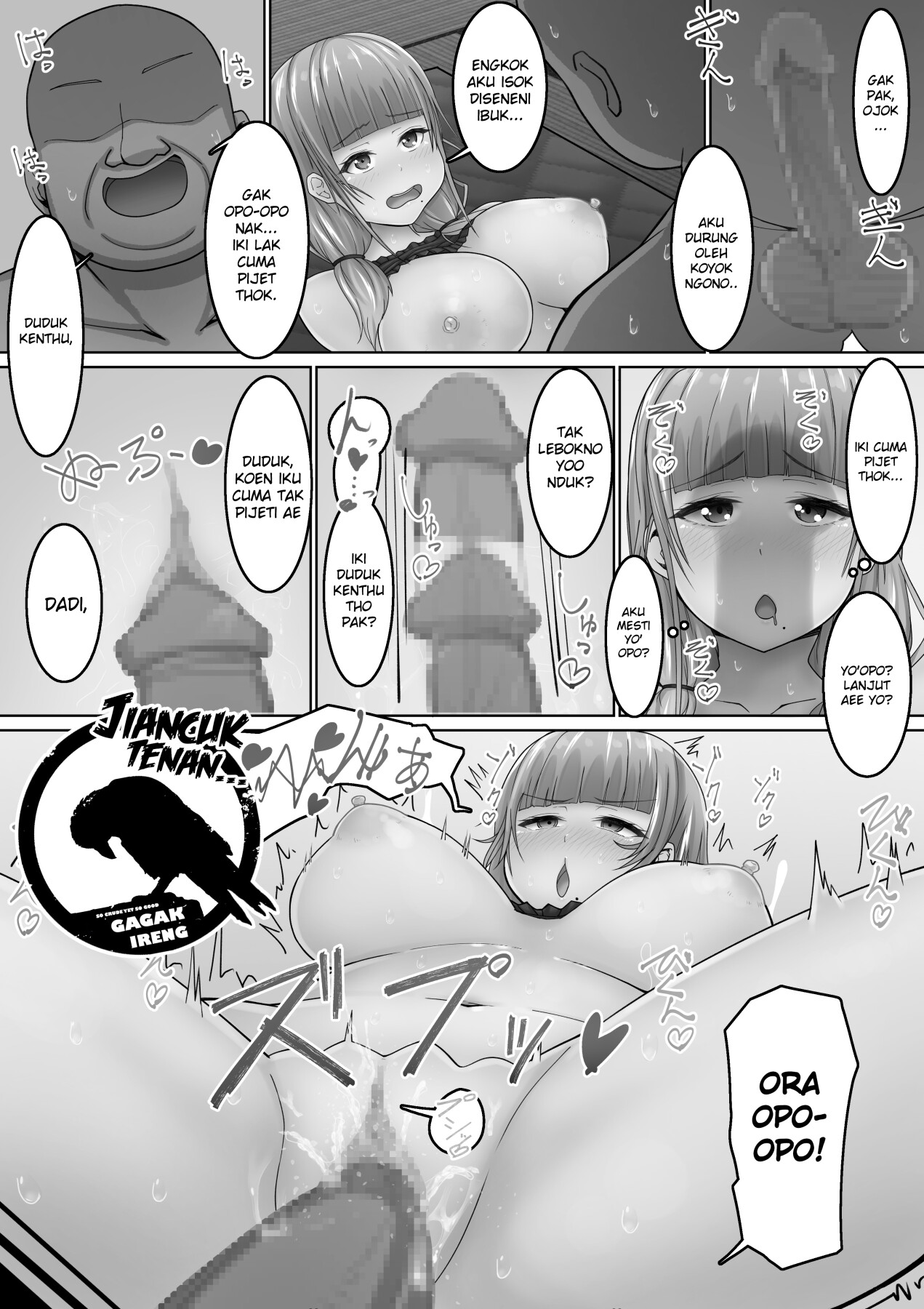 Hentai Manga Comic-I can't resist his erotic massage! ~ A socially awkward. JK who is made to cum by an Ojisan ~-Read-26